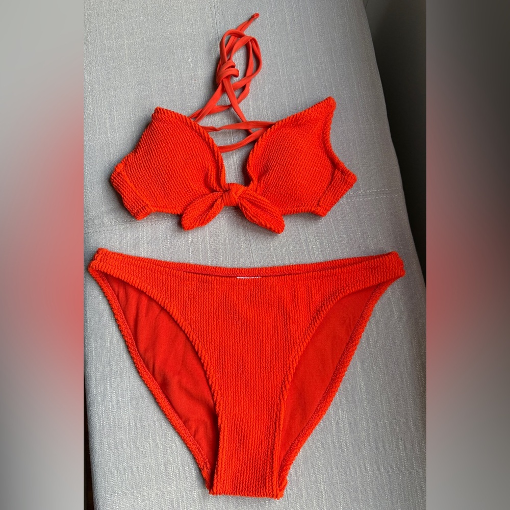 Kana Sol Vibrant Orange Bikini Set